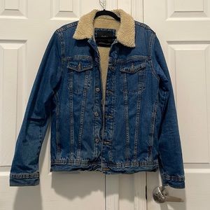 Blue Zara Demin Jacket Size Medium